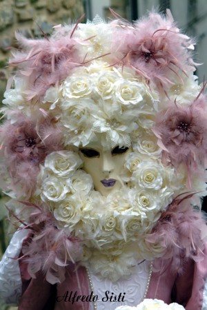Maschera del carnevale dei Figli di Bocco Castiglion Fibocchi Ar